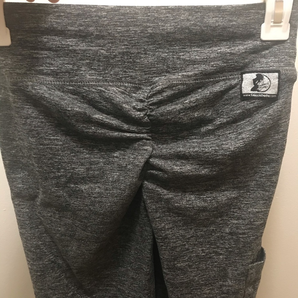 Celestial Bodiez heather grey joggers, size S